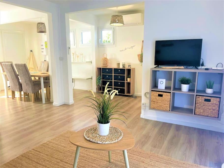Caporizon-Villa Courant-Terrasse-Proche Plage มีมีซ็อง ภายนอก รูปภาพ
